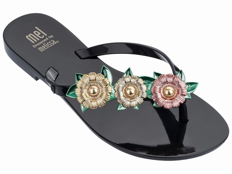 Chanclas Melissa Harmonic Nature Niños - Negras - Argentina ZPV-869027